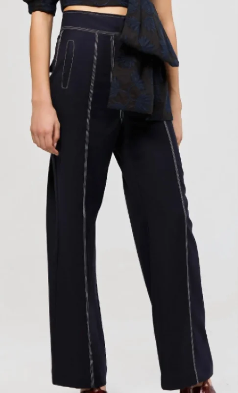 Acton Pant In Steel Blue